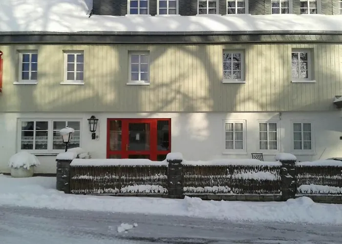 度假居 Winterberg Gruppenhaus Mit Sauna Ideal Fuer Familien & Freunde 温特贝格